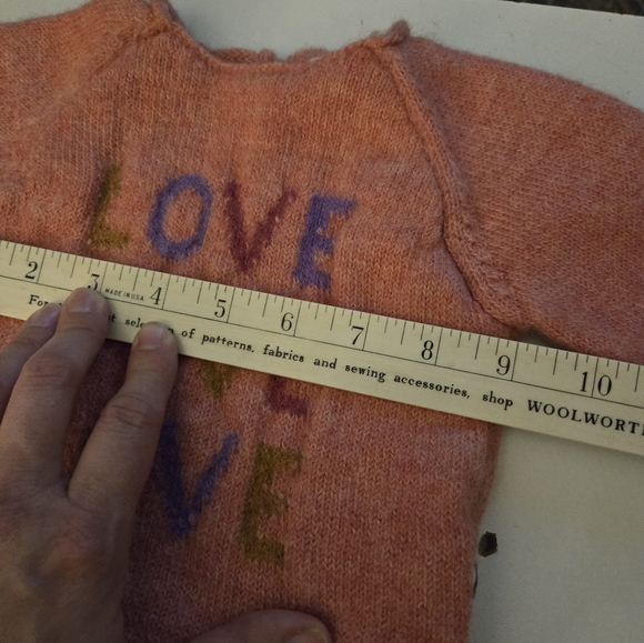 oeuf 100% Baby Alpaca Peony Knit Sweater 0-12 months - Picture 13 of 14